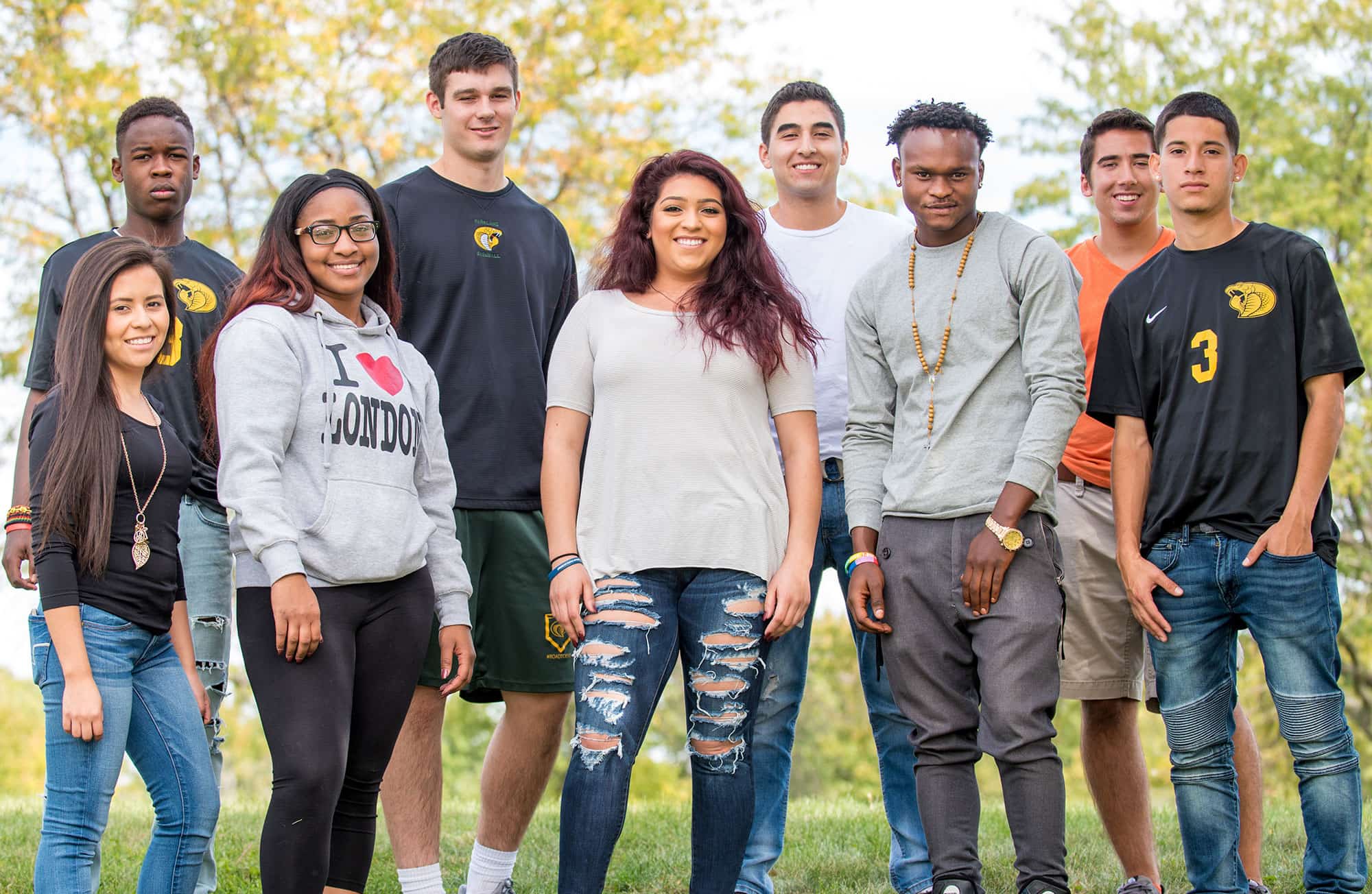 Parkland Students Outside